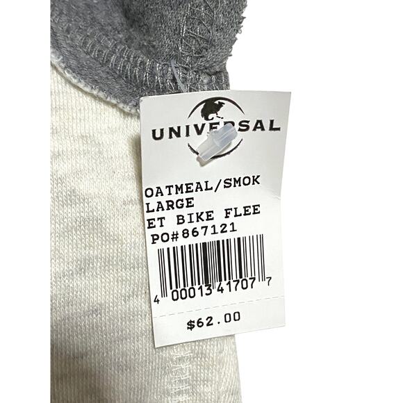 Universal Studios ET Extra Terrestrial Sweatshirt Hoodie Mens L Retro Active NWT - Picture 6 of 10